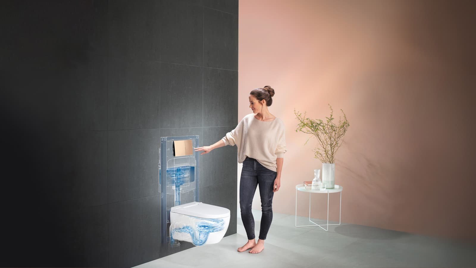 Vasi bidet e tecnologia di risciacquo in perfetta sintonia Vasi bidet e tecnologia di risciacquo in perfetta sintonia