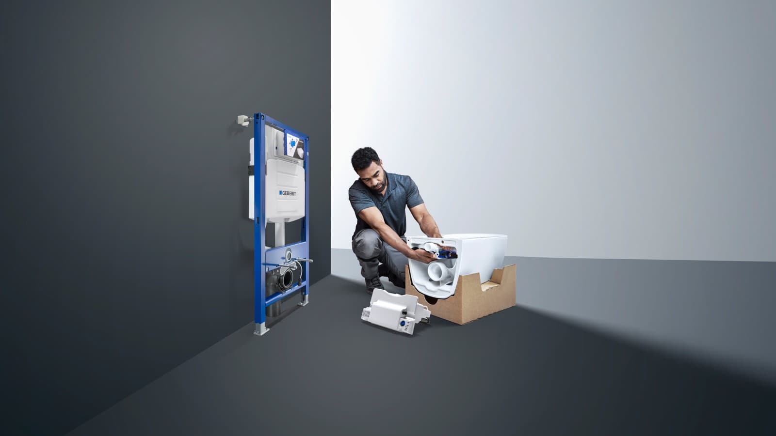 Installazione facile di Geberit AquaClean Installazione facile di Geberit AquaClean
