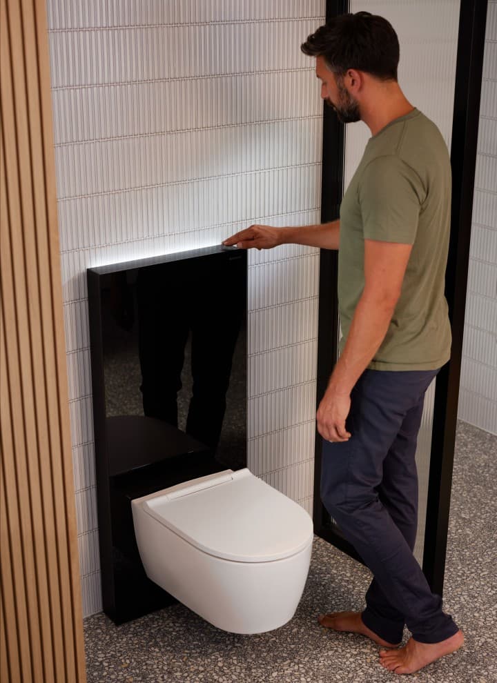 Geberit Monolith Plus con ComfortLight