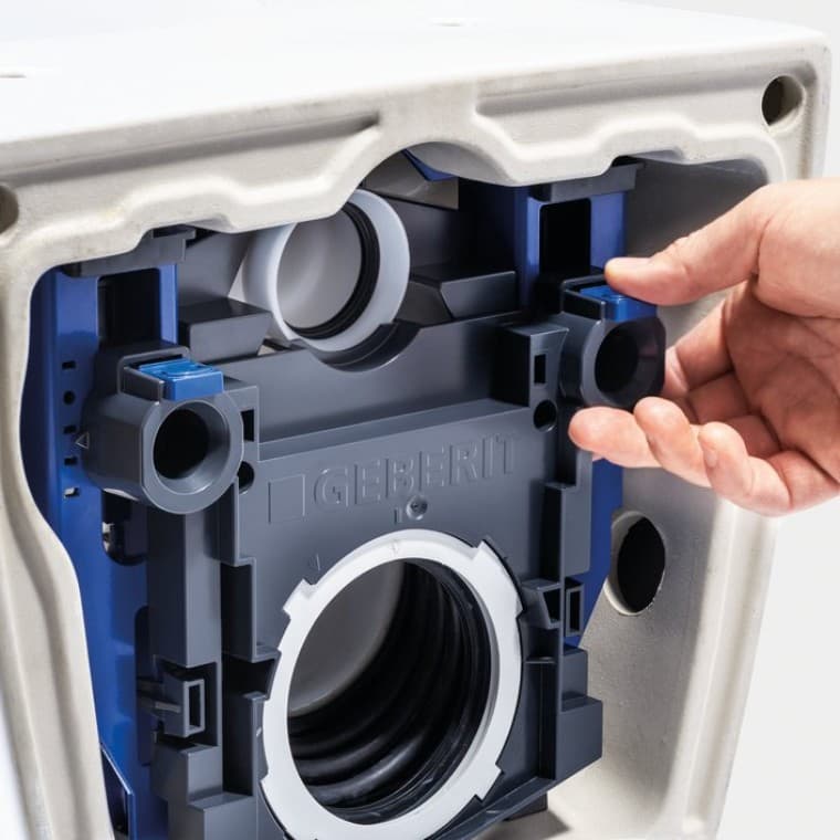 Geberit ONE WC: possibilità di regolazione dell’altezza Geberit ONE WC: possibilità di regolazione dell’altezza