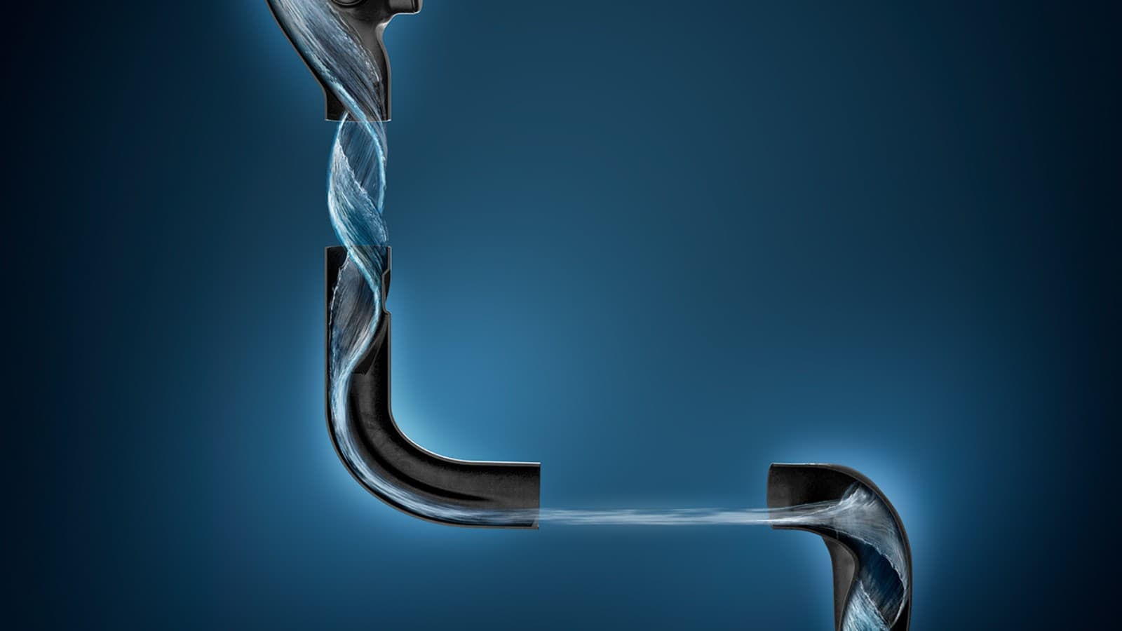 Il sistema di scarico "salvaspazio" Geberit SuperTube Il sistema di scarico "salvaspazio" Geberit SuperTube