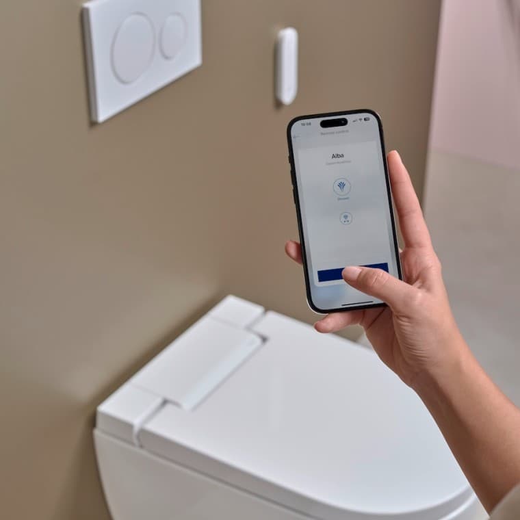 Geberit AquaClean con l’app Geberit Home Geberit AquaClean con l’app Geberit Home