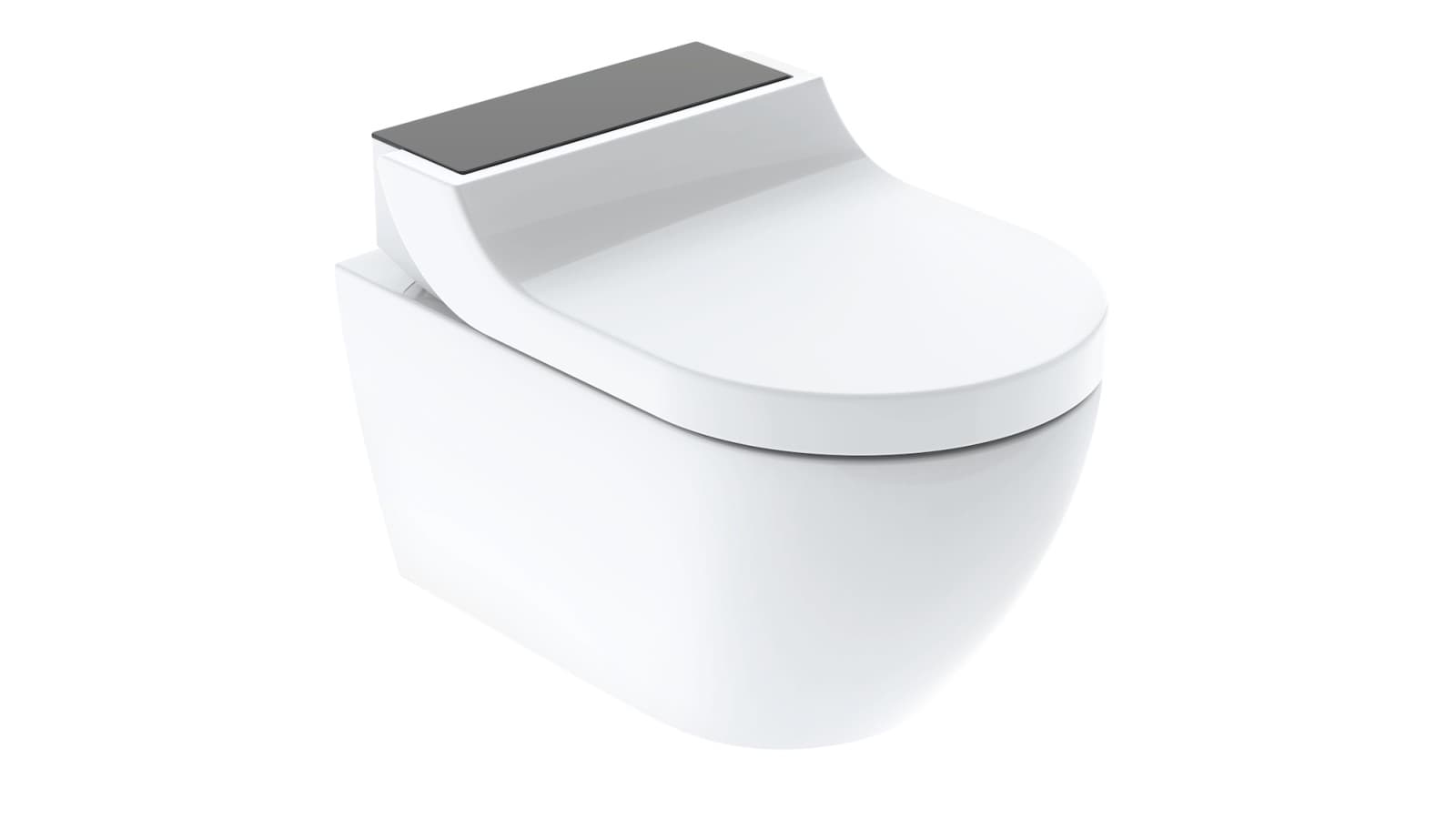 Geberit AquaClean Tuma in vetro nero Geberit AquaClean Tuma in vetro nero