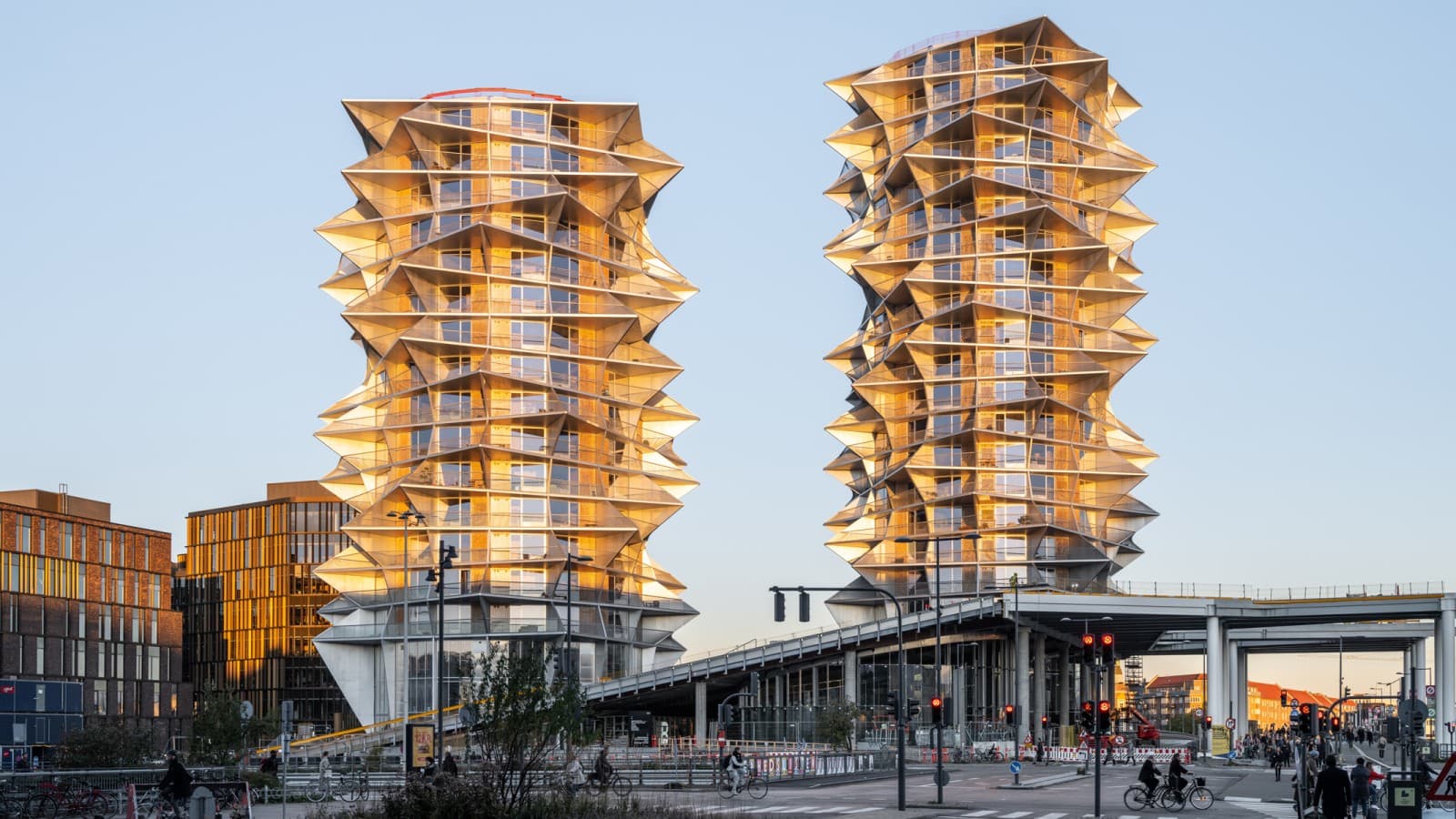 Kaktus Towers a Copenaghen: 495 microappartamenti su una superficie di soli 26.000 metri quadri. (© Rasmus Hjortshøj) Kaktus Towers a Copenaghen: 495 microappartamenti su una superficie di soli 26.000 metri quadri. (© Rasmus Hjortshøj)