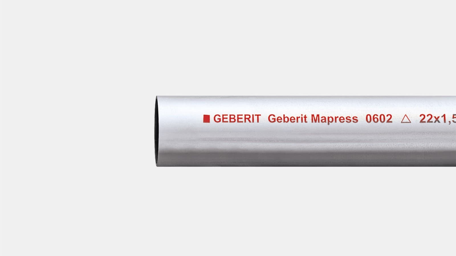 Tubo Geberit Mapress Acciaio al Carbonio, zincatura esterna Tubo Geberit Mapress Acciaio al Carbonio, zincatura esterna